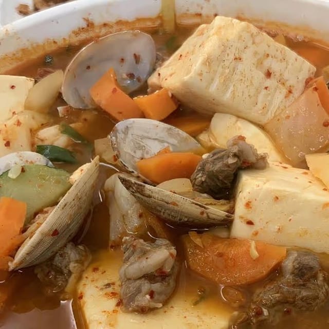Spicy Soft Tofu Chi-Gae.