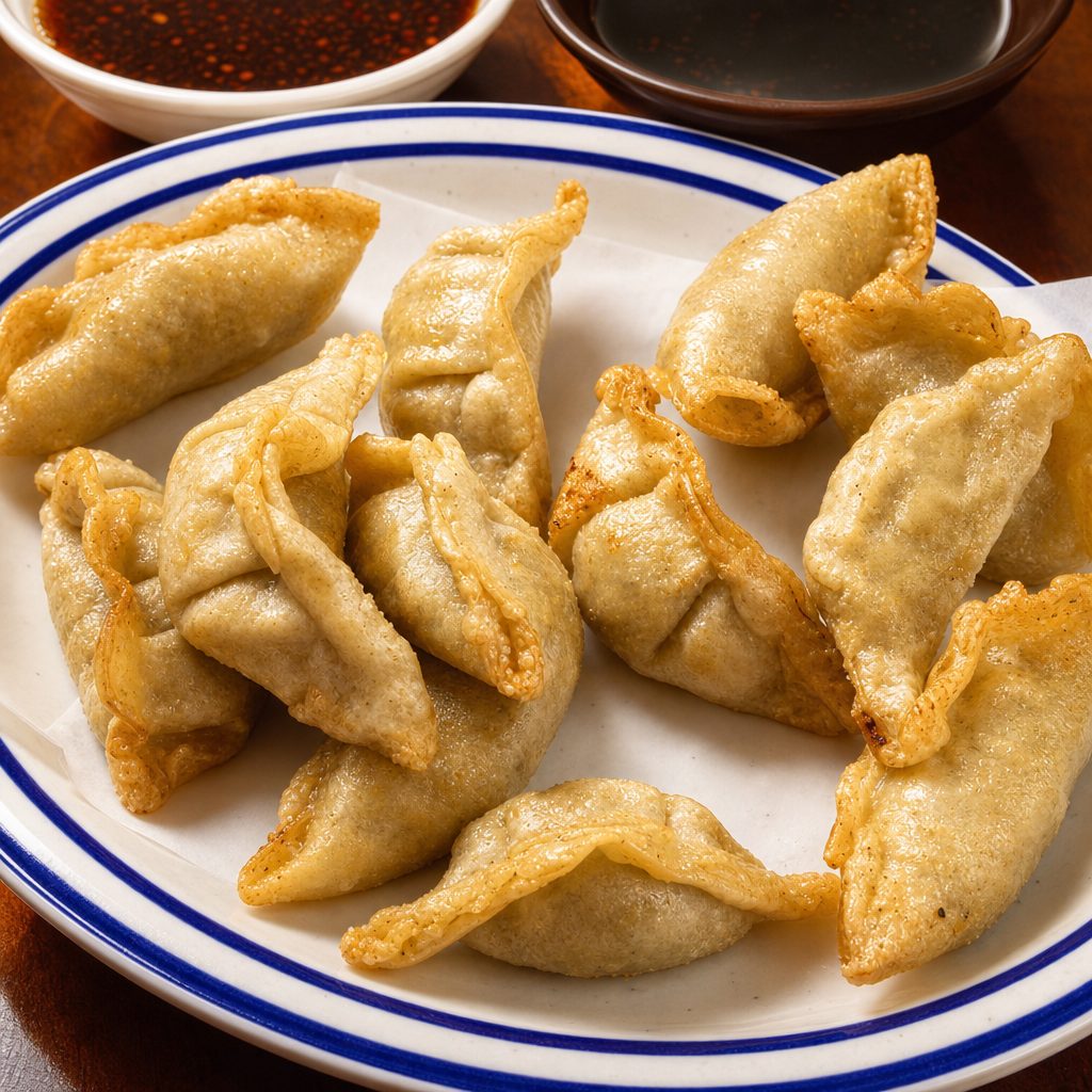 Fried Mandoo.