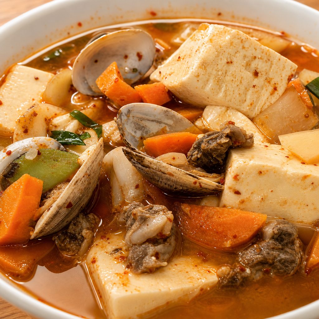 Spicy Soft Tofu Chi-Gae.