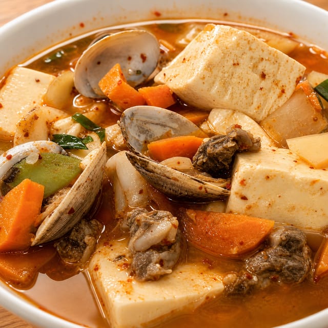 Spicy Soft Tofu Chi-Gae.