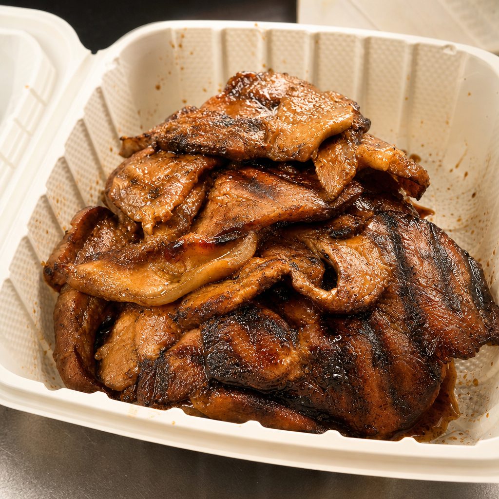 BBQ Pork Side.