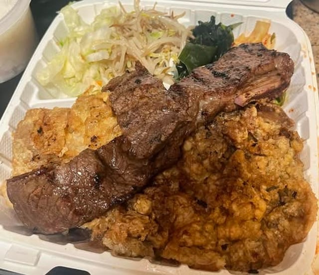 MINI Kalbi and Meat Jun.